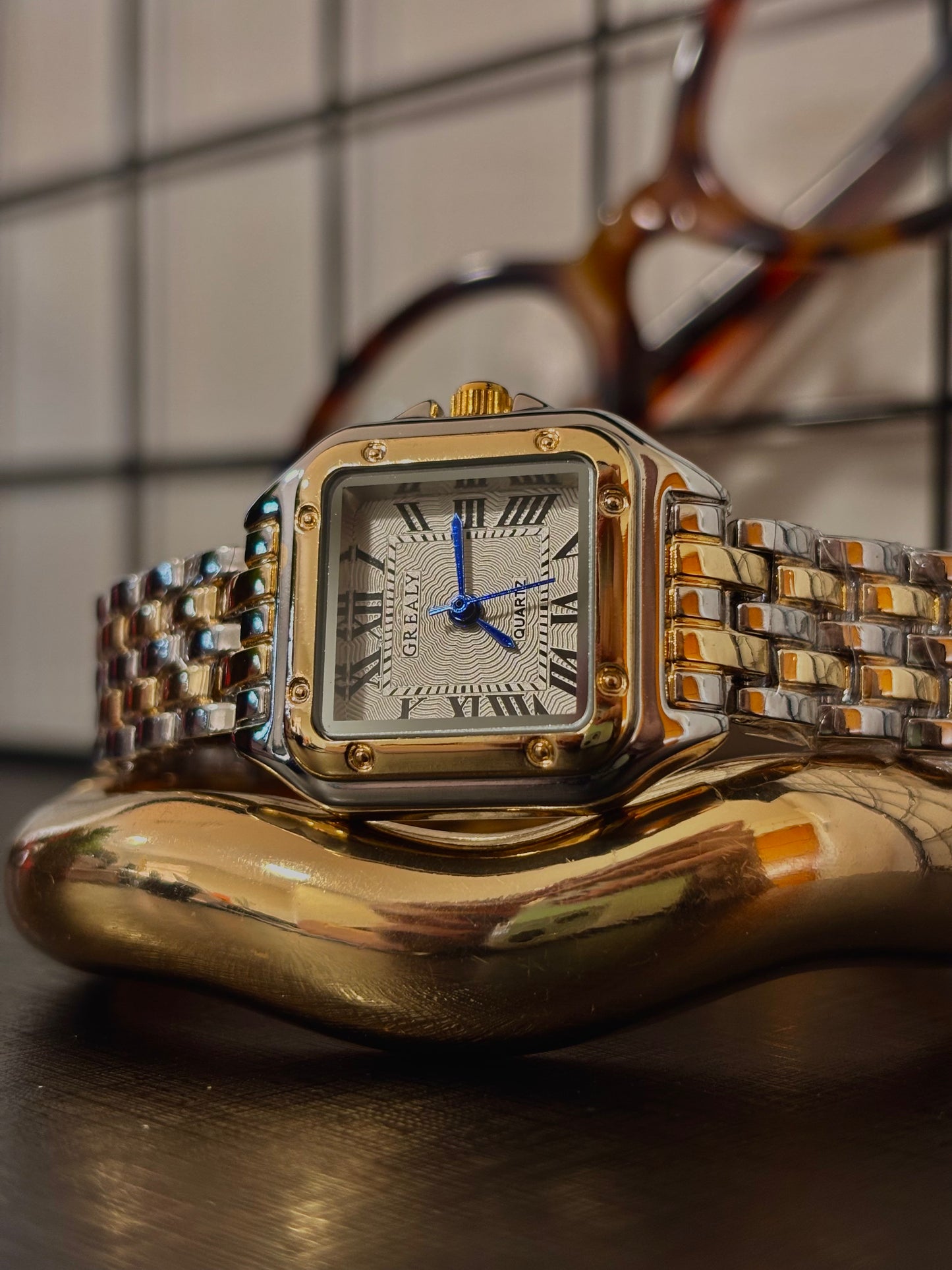 Relógio Feminino Serene Gold